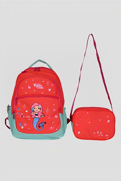 Catwins Mermaid Fed School Backpack Set of 2