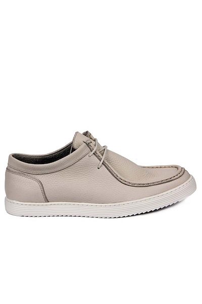 SailLakers Sail Lakers - Beige Leather Men's Shoes