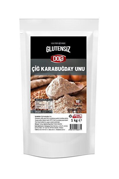 Dola Glutensiz Çiğ Karabuğday Unu 1 Kg