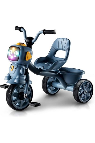 rexa Deluxe Baby Tricycle with Rear Seat – Fun Ride for Toddlers