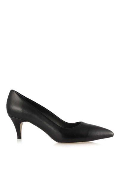 NİSH EXCLUSİVE Nish Exclusive 324 Women's Leather Classic Stiletto