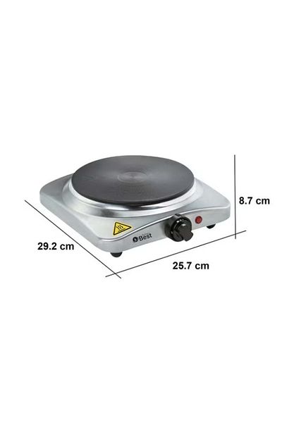 Techno Best Stainless Steel Hot Plate BHP-001 Silver