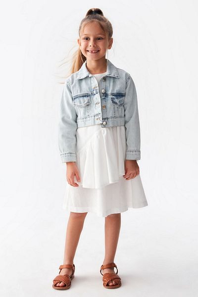 HAUSEkids Яке за момиче Aurora 4-8 години - синьо
