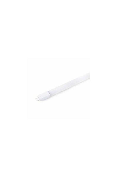 V-TAC Tub Led T8 18w 120cm Nanoplastic Lumina Rece