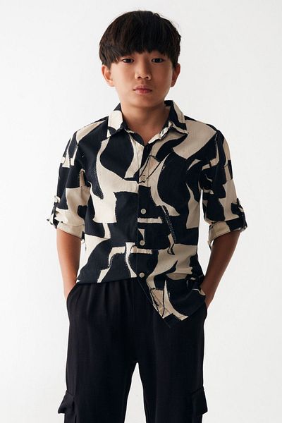HAUSEkids 8-14 Years Chamartin Boy's Trousers Suit - Black