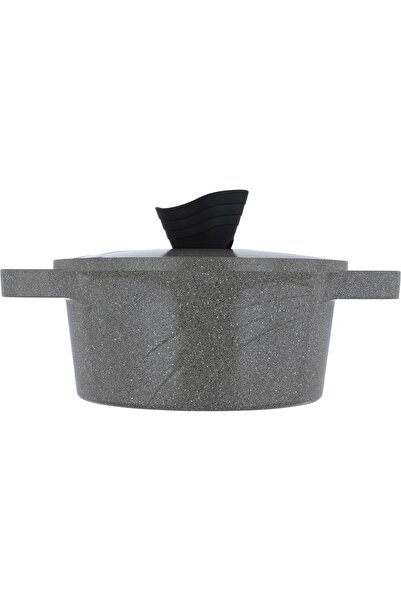 Tornado , 9-Piece Korean Granite Cookware Set, Dark Beige