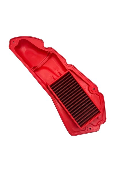 MotoExpress Honda Pcx 125 2021-2025 Kırmızı Yıkanabilir Performans Hava Filtresi