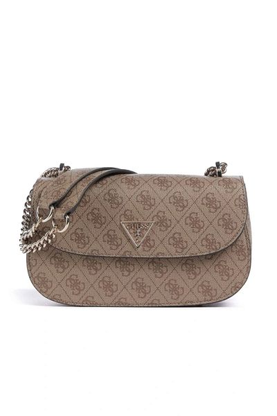 Guess Eco Erıca Cnvrtble X női barna válltáska Hwesg951021-ltl