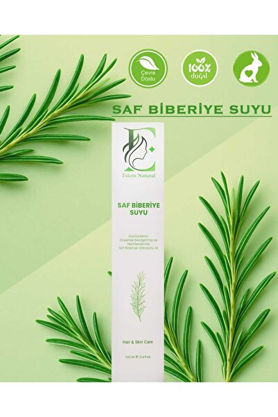 EDAM NATURAL Biberiye Suyu Dökülme Karşıtı Ve Saç Uzamasını Destekleyici Saç ...