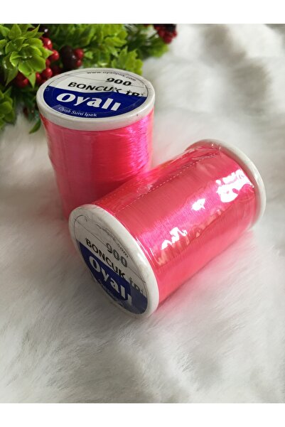 OYALI Oyalı Boncuk Sarma İpi parlak 50gr Fuşya