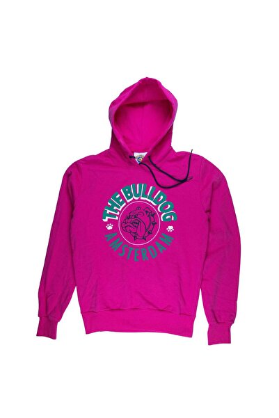 SAFECARE Hanorac The Bulldog Amsterdam, Marime M - Fucsia Since 1975