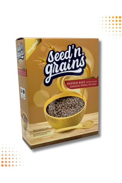Seed'n Grains Kakaolu Pirinç Patlağı