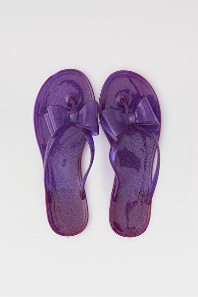 OZYO Papuci de plajă GLORIA mov argintiu
