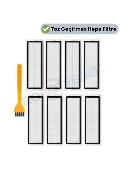 robotyedek Set de perii de curățare cu filtru Hepa compatibil cu Dreame L10S ...