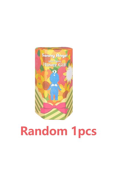 Miniso Random 1pcs Anime Flower Series Kids Toys Girls Candy House Series Figurines Trendy Toys Car Decorat