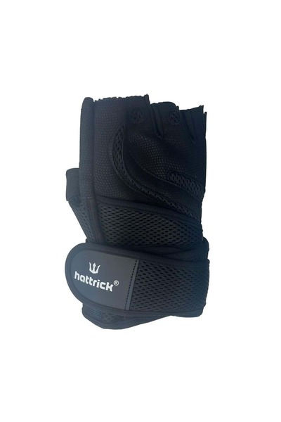 Hattrick Prexa Fitness Eldiveni - Siyah - L