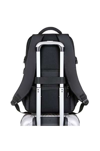 JustZEN Rucsac JustZen X3 compatibil cu laptop 17", impermeabil, spatios, unisex, negru