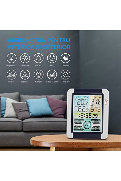 JustZEN Thermometer and Hygrometer for indoor and outdoor JustZen™ 8851
