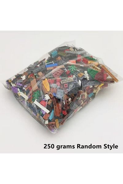 Choice 250 Grams Pieces Building Blocks City Diy Creative Bricks Toys Bulk Random Model Parts Pack Figures