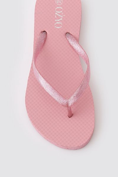 OZYO Havana Glitter Pink Flip Flops