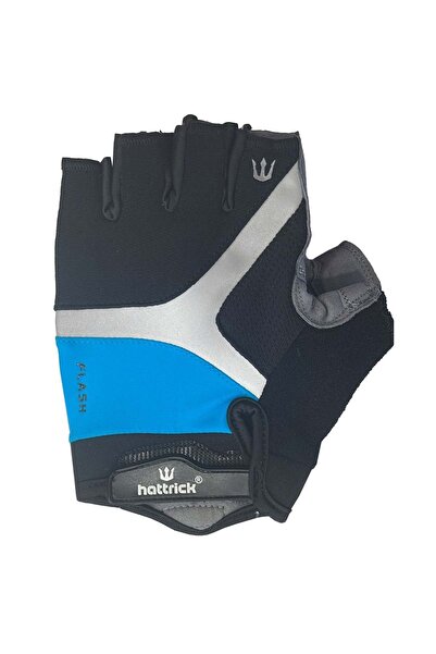 Hattrick Flash Fitness Eldiveni - Siyah-mavi - S