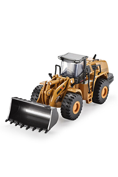 Choice Bulldozer 1/50 Scale High Simulation Alloy Toys Die-cast Pattern Hydraulic Navvy Loader Bulldozer En
