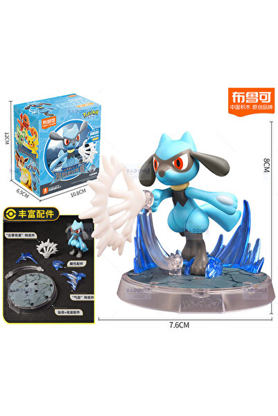 Choice ألعاب ريولو بوكيمون، مكعبات بناء، بيكاتشو، تشاريزارد، جرينينجا، سيروليدج، مياوسكارادا، أنمي، ألعاب مجمعة