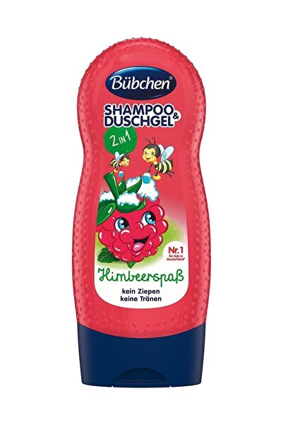 Bübchen شامبو وجل استحمام للأطفال توت العليق 230 مل