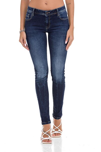Cipo & Baxx Wd443 Basic Slim Fit Kadın Jean Pantolon