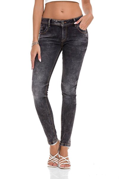 Cipo & Baxx Wd443 Basic Slim Fit Kadın Jean Pantolon