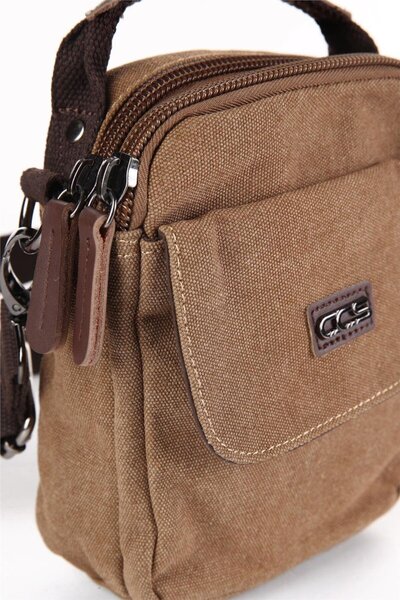 ÇÇS Унісекс коричнева сумка через плече 31067
