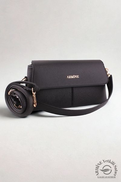 Armine Original Armine Premium Quality Women's Shoulder and Hand Bag Suitable for Daily Use Black 347