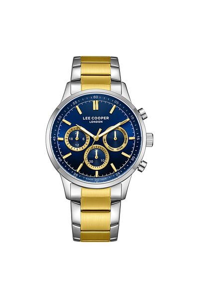 Lee Cooper Men Multi Function Dark Blue Dial Watch - LC07998.290