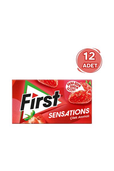 First Sensations Strawberry 27Gr - 12 Pieces