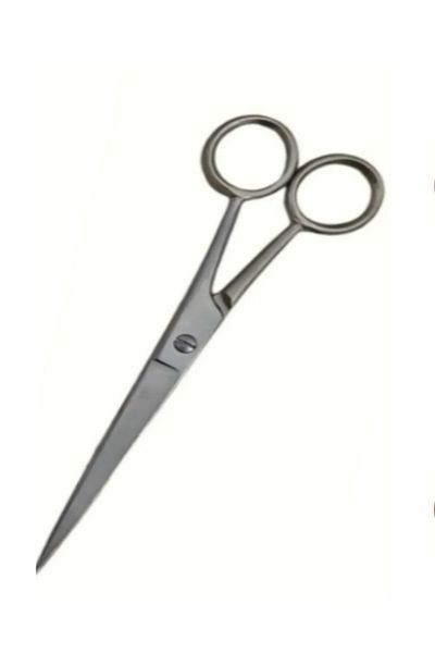 usin No4 Stainless Steel Thin Mouth Eyebrow Nose Mustache Hair Beard Cutting Trimming Scissors 11 cm