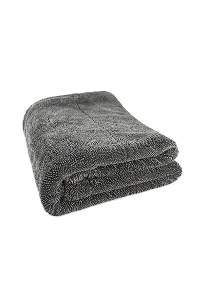 RARINCARE RARINCARE Microfiber Car Drying Towel, 1600 GSM, Double TWIST XL, 80 x 50 cm, Grey