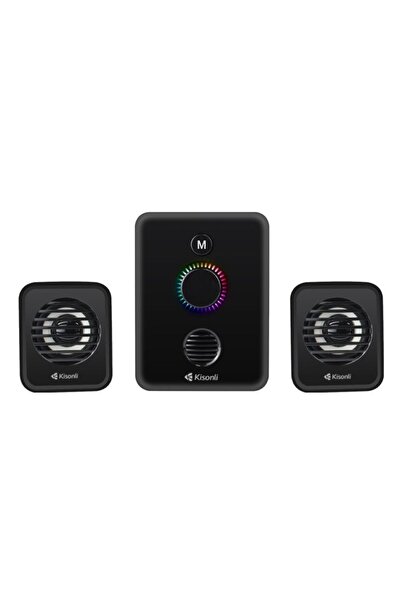 whitetech 11Watt 2+1 Bluetooth Bağlantılı Hoparlör – USB ve AUX Çıkışlı , Güç...