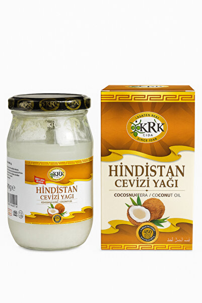 Krk Gıda %100 Doğal Hindistan Cevizi Yağı 250 ML (Soğuk Sıkım)
