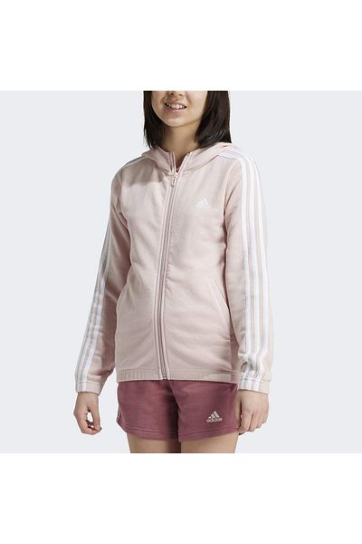 adidas Essentials 3-Stripes Full-Zip Hoodie