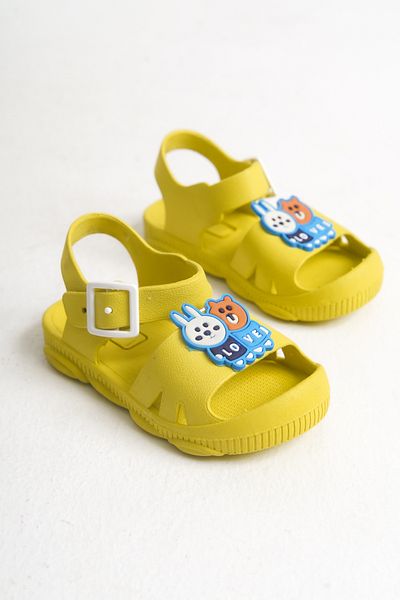 buğrahayalin Orthopedic, Anti-Slip Sole, Cute Animal Figure, Light and Comfortable Children's Daily Sandals Slippers
