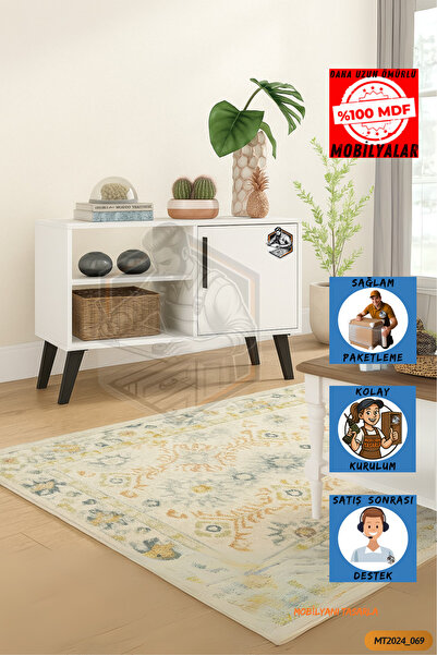 Mobilyanı Tasarla Tamamı Mdf Tv Sehpası/çok Amaçlı Konsol