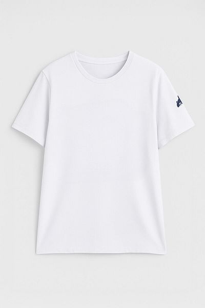 MARKAPIA Ανδρικό μπλουζάκι Crew Neck Basic μονόχρωμο κοντομάνικο γκρι