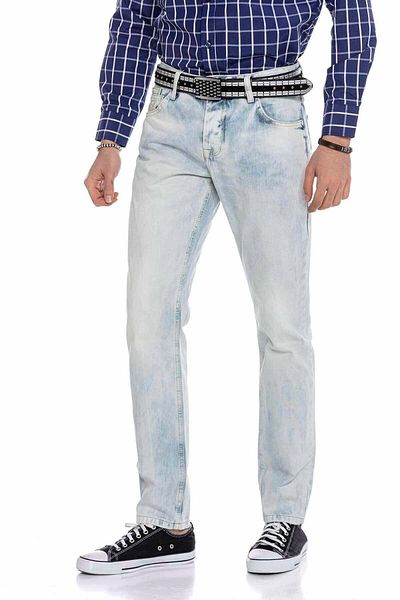 Cipo&Baxx Cd319x Ice Blue Skinny Leg Ανδρικό τζιν παντελόνι