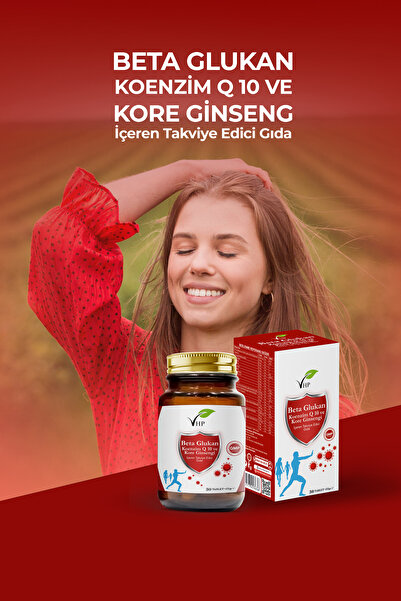 VHP Beta Glukan Koenzimq10 Ve Kore Ginseng 30 Tablet