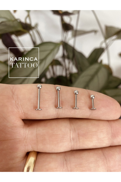 Karınca Piercing Yüksek Kalite Cerrahi Çelik Labret Kulak Dudak Conch Burun Helix Tragus Piercing