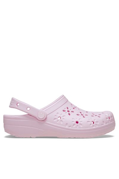 Crocs Classic Floral Cut Out Clog Women's Slippers