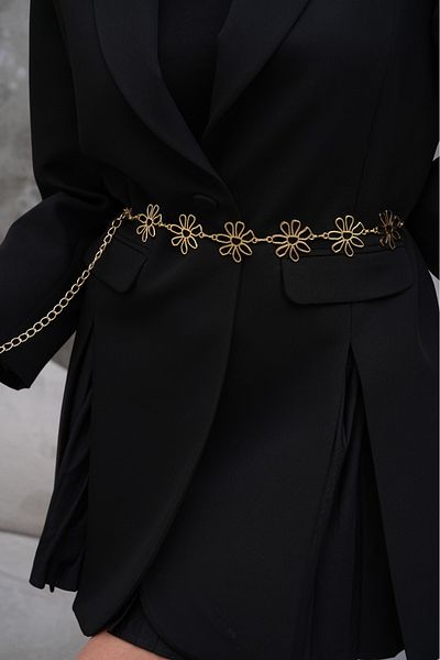 MODAM HİFA Curea de rochie cu model margarete pentru femei Curea de rochie Curea de cămașă Curea de haină