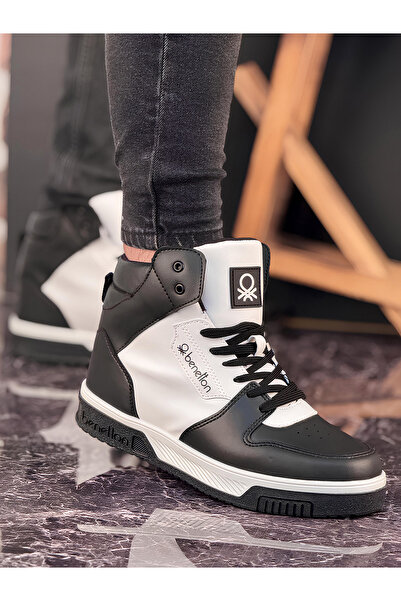 Benetton 31087 Чоловічі щоденні кросівки з високою горловиною