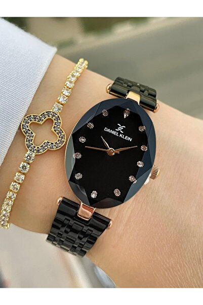 Daniel Klein Oval Kasa Kadın Kol Saati Ve Bileklik