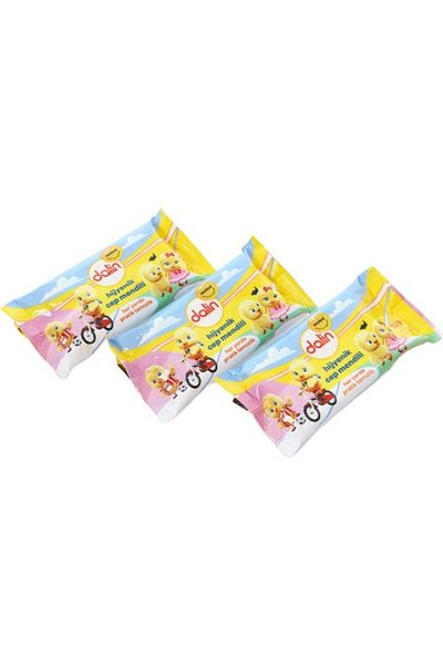 Dalin Dalın Pocket Wipes Hygienic 15 X3 Pack